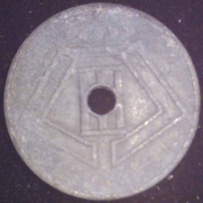 Belgium - 1942 - 25 Centimes