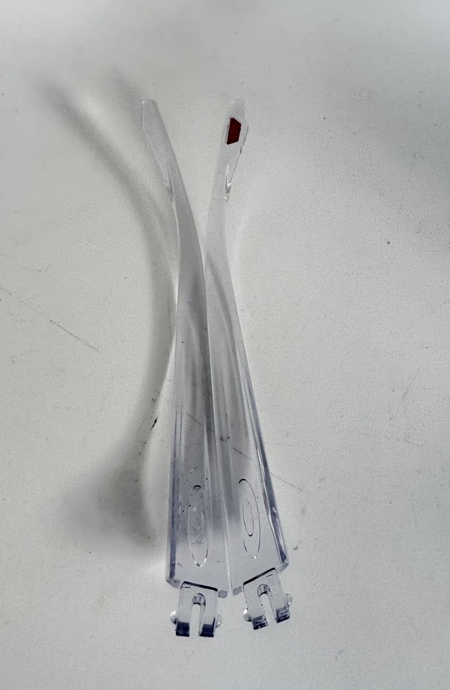 Authentic Oakley Gibston Clear Translucent Temple Set Arms Replacement Parts