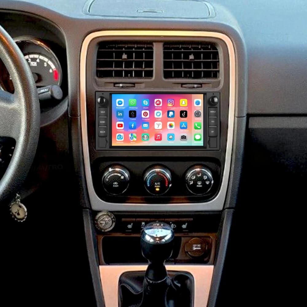 Caliber 2009-2010 10" DD Wireless Carplay AndroidAuto GPS Bluetooth 2+32G
