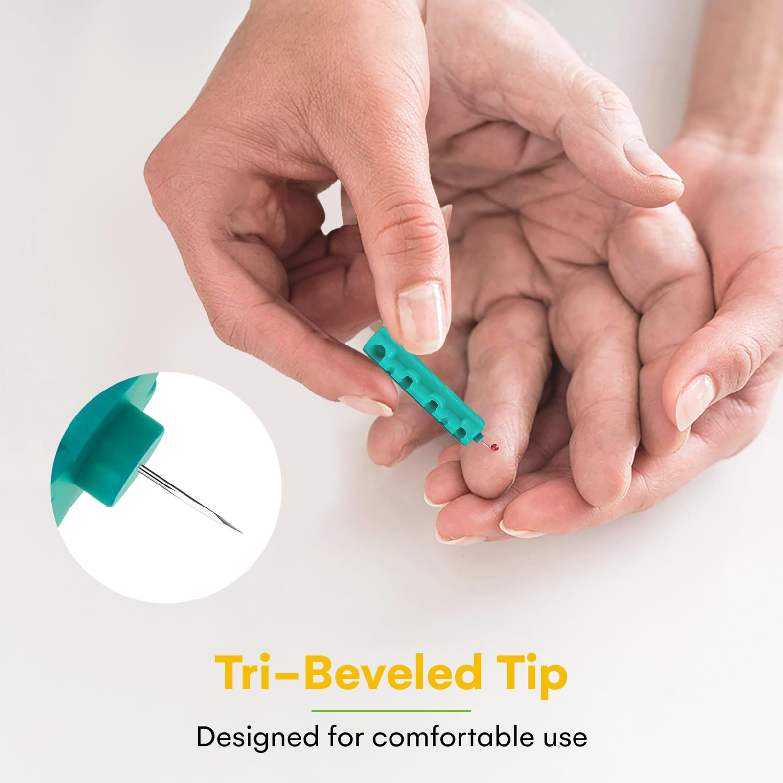 Lancets for Diabetes Testing - 30 Gauge 300 Count (Pack of 1), Multicolored