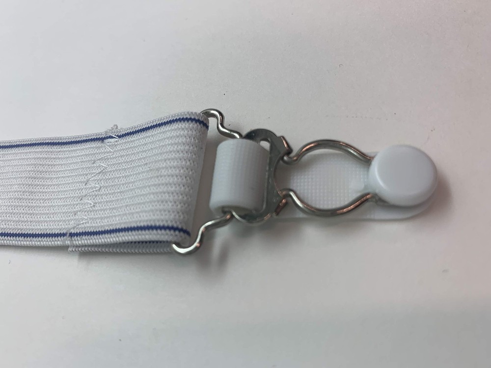 Fresh Ideas Bed Sheet Straps For Use With All Fitted Sheet Sizes 4pack White