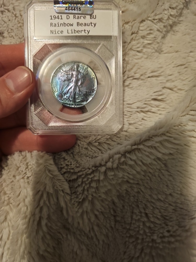 1941-D 50C Walking Liberty Half Dollar