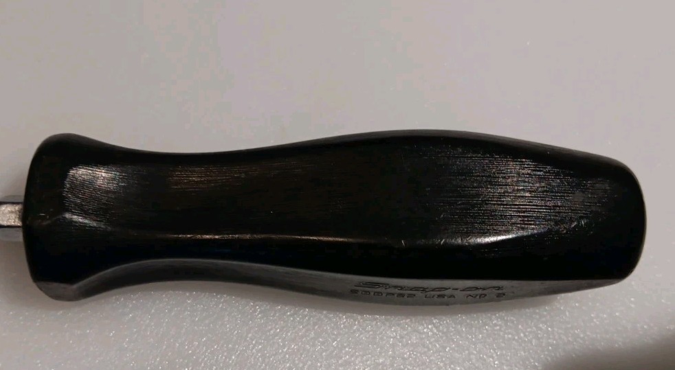 Snap-on Tools SDDP82, Black Handle Phillips Screwdriver # 2 tip, 12” Long