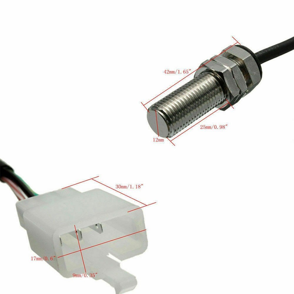 Odometer Sensor Cable 3-pin Accessories Digital Fittings For Replacement