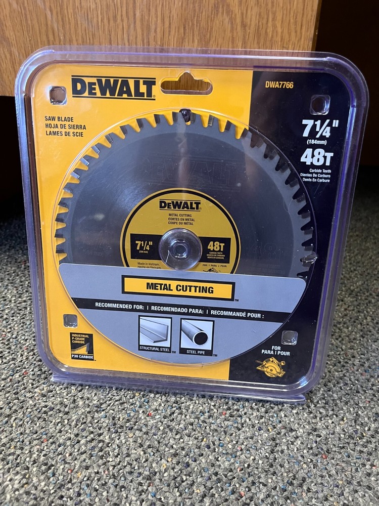 Dewalt saw Blade 7 1/4" 48T