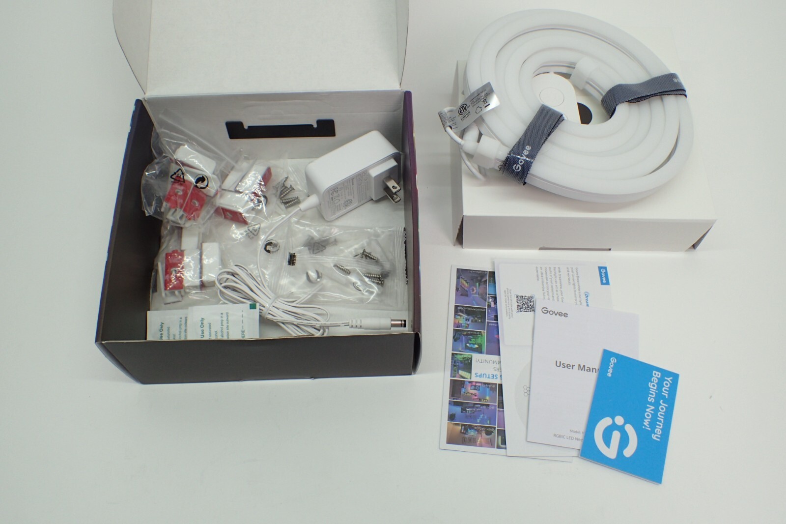 Govee - RGBIC Smart Neon Rope Light - 6.5 Ft *Open Box*