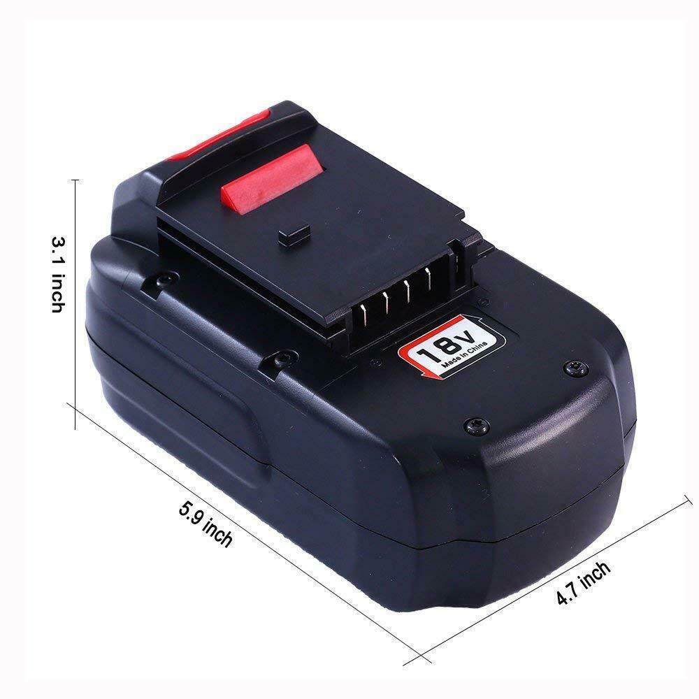 2Pack 18V Lithium Ion Battery for Porter Cable 18 Volt PC18B PC18BL PC18BLX Tool