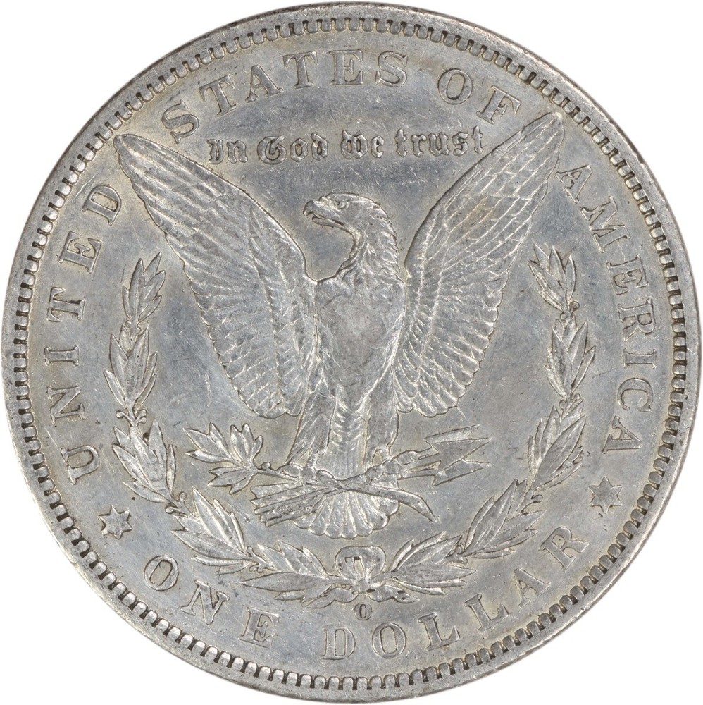 1897-O Morgan Silver Dollar EF Uncertified #638