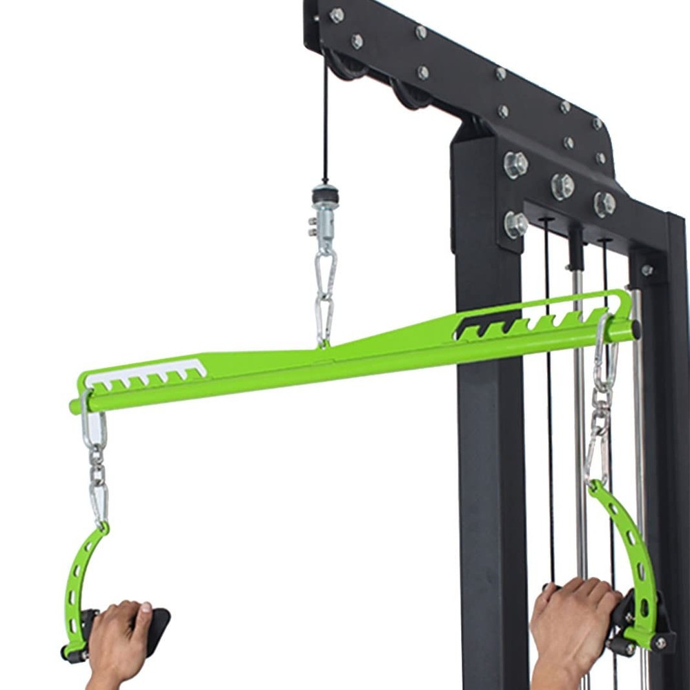 Adjustable Lat Pull down Bar, Cable Machine Attachments for Gym, Home Gym Fit...