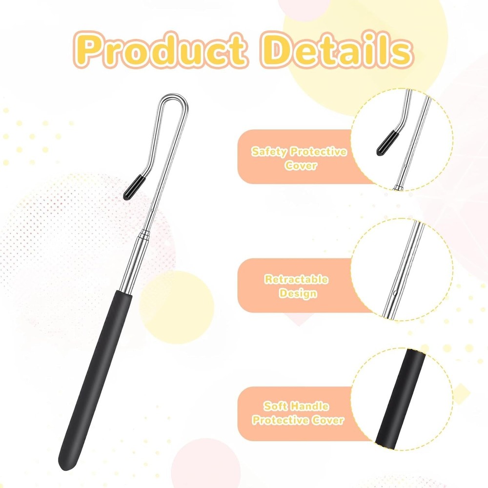 2 Pcs 8-21Inch Puppet Handles Arm Control Rods, Extendable Adjustable Puppet Sti