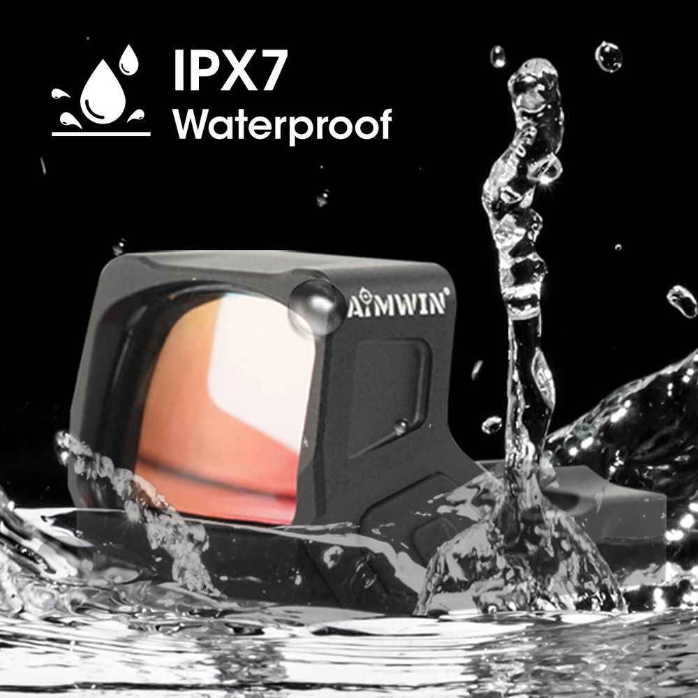 AIMWIN PN330 Red Dot Sight 2 MOA Dot 32 MOA Circle Multi-Reticle Reflex Sight