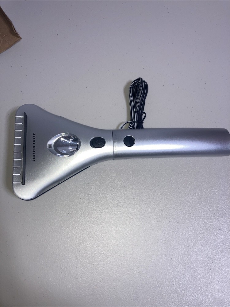 Heated Car Window Ice Scraper - Extendable Handle - LED Light - 12V - 15’ Cord