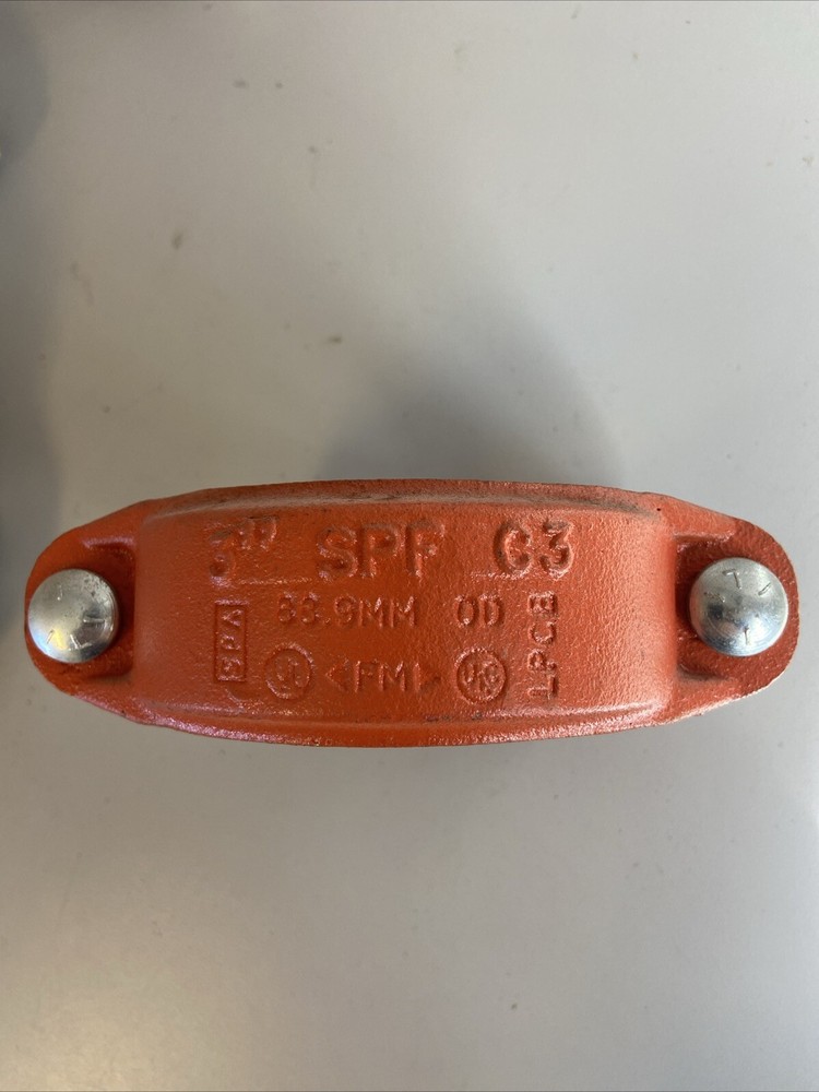 SPF C3 Pipe Coupling Clamp 3" 88.9 MM SPA LPCB OD FM