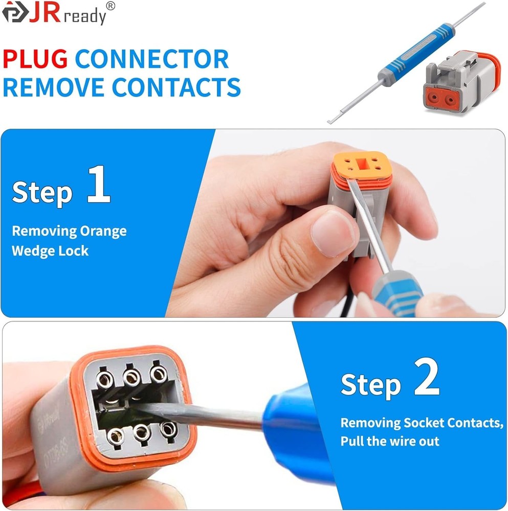Rugged DRK Pin Removal Tool - Comfortable Grip for Efficient Maintenance