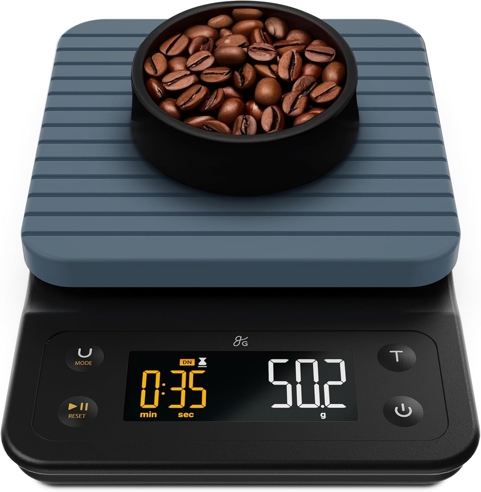 Coffee Scale with Timer – 0.1G Precision Digital Coffee & Espresso Scale for Pou