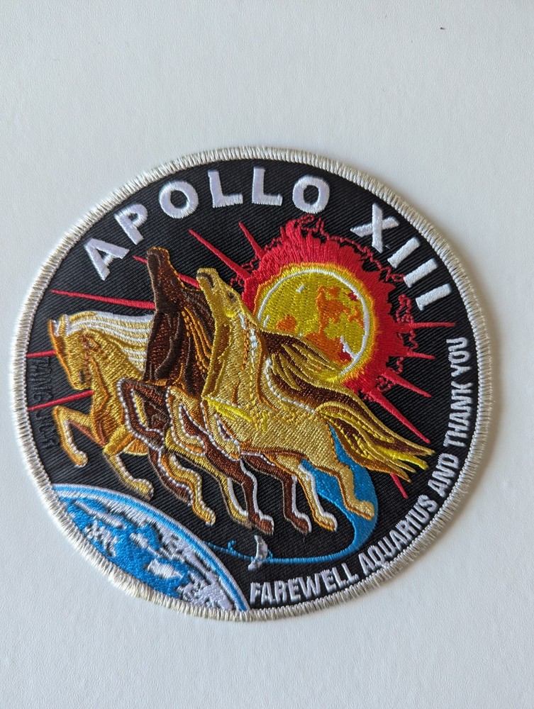 NASA Apollo 13 "Spirit" Commemorative 5" Patch AB Emblems