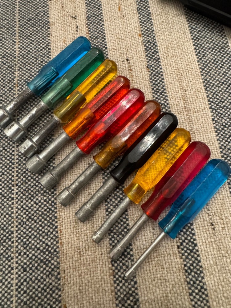 Xcelite Metric Nut Driver Set 11pc USA Made Hand Tool Set