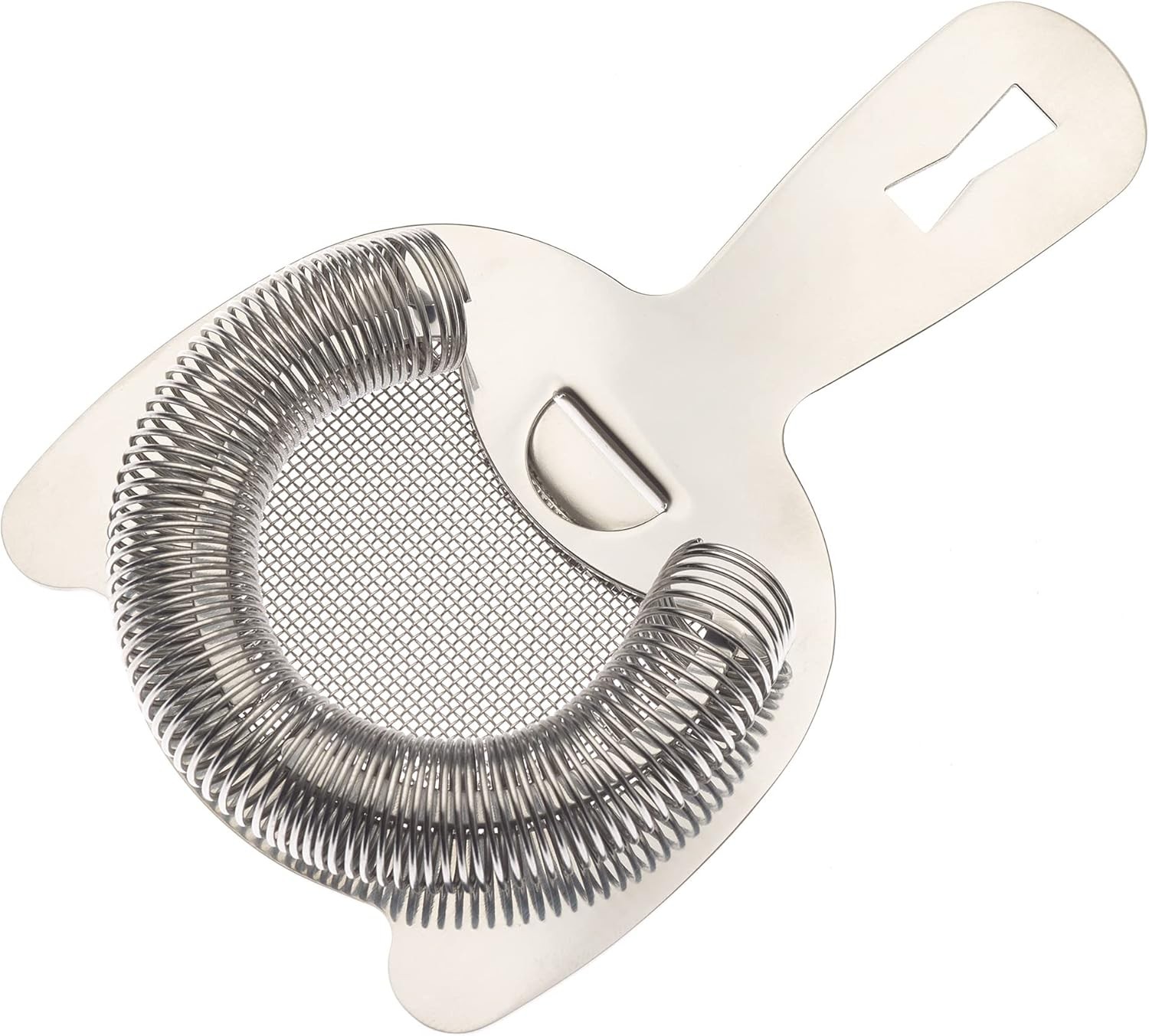 Barfly Fine Mesh Spring Strainer, Stainless Steel