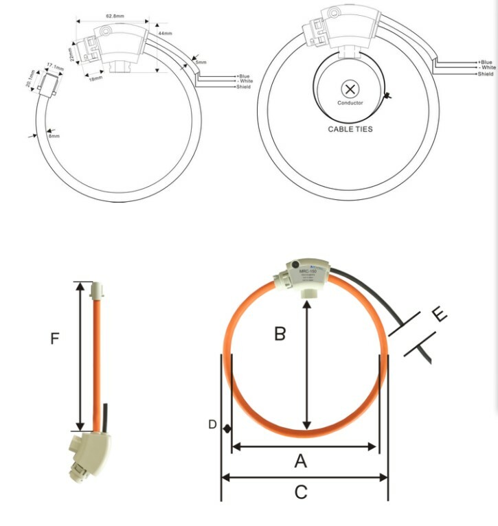 ME440 Three-phase Rogowski Power Analyzer Handheld Data Loggoer Electrical Meter