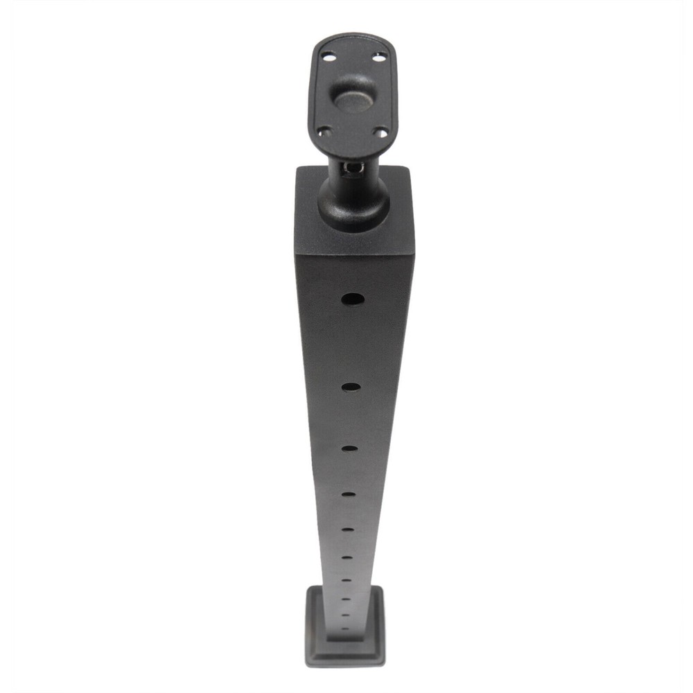Cable Railing Post Deck Railing 36x2x2" Black Stainless Post w/ Pre-Drilled Hole