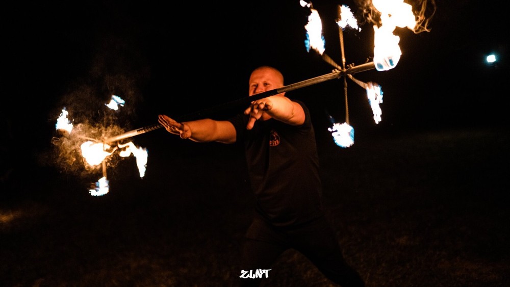 Ultimate Fire Dragon Staff – Professional Fire Performance / Flow Artist Prop