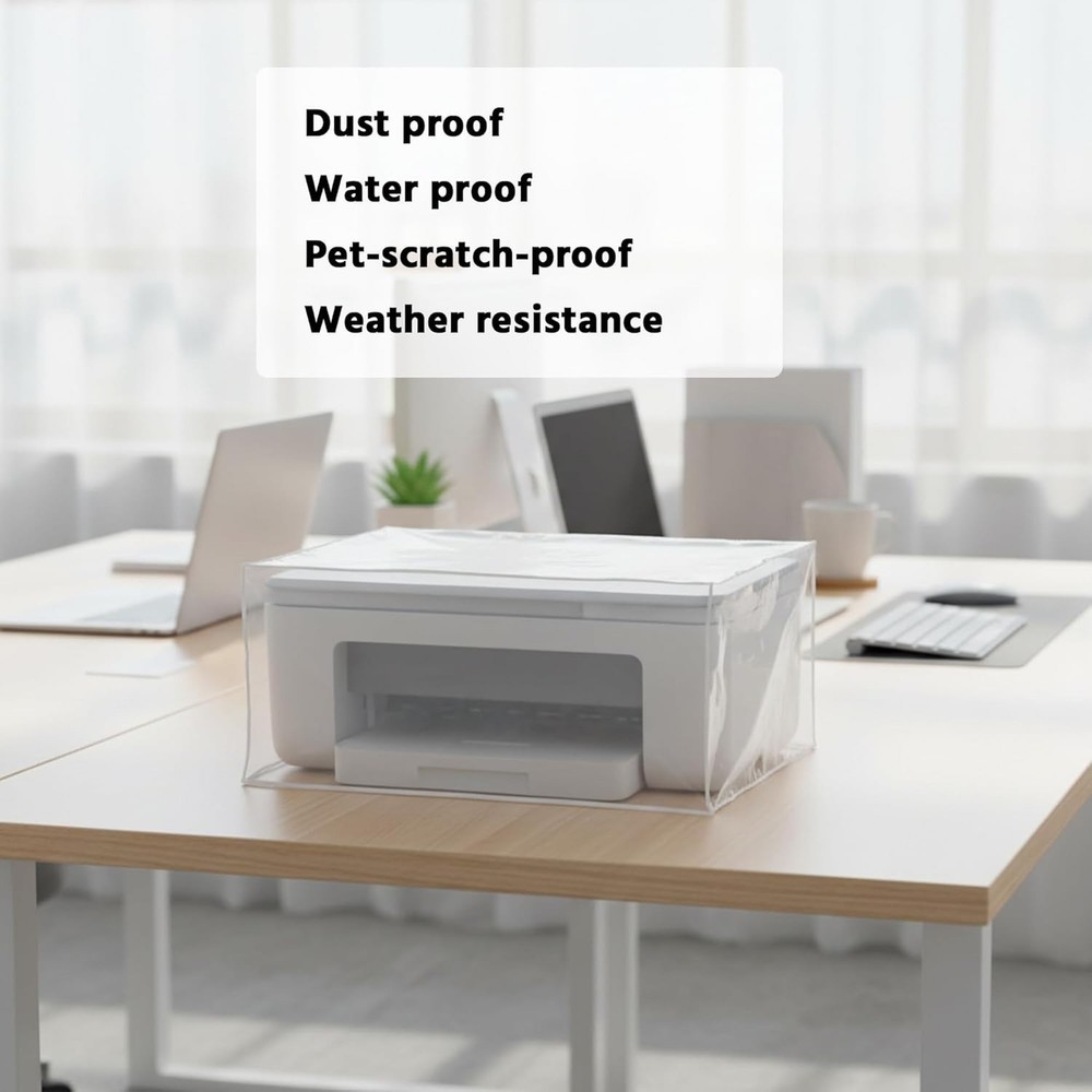 Clear Printer Dust Cover Waterproof Protective Case Universal