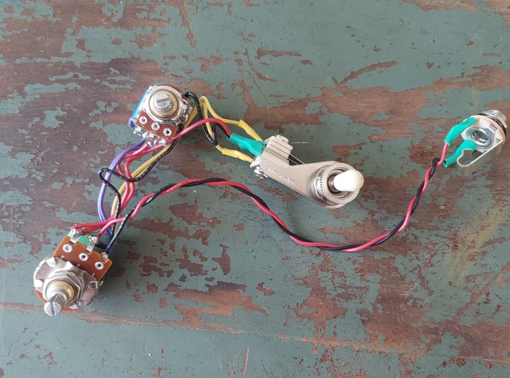 PRS CE 24 Solderless Harness 3 way Toggle 5/16 A500k Push Pulls Coil Split