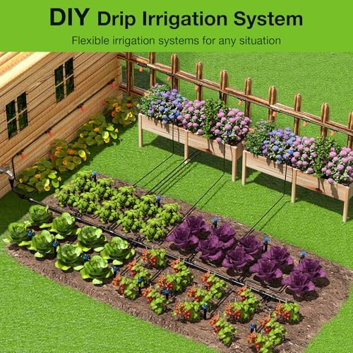 Greenhouse Micro Drip Irrigation Kit Automatic Irrigation System Patio