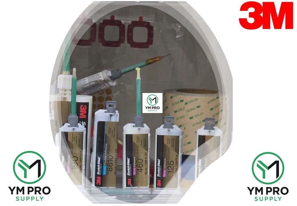 3M Scotch-Weld Epoxy Adhesive DP460NS, Off-White, 50 mL Duo-Pak