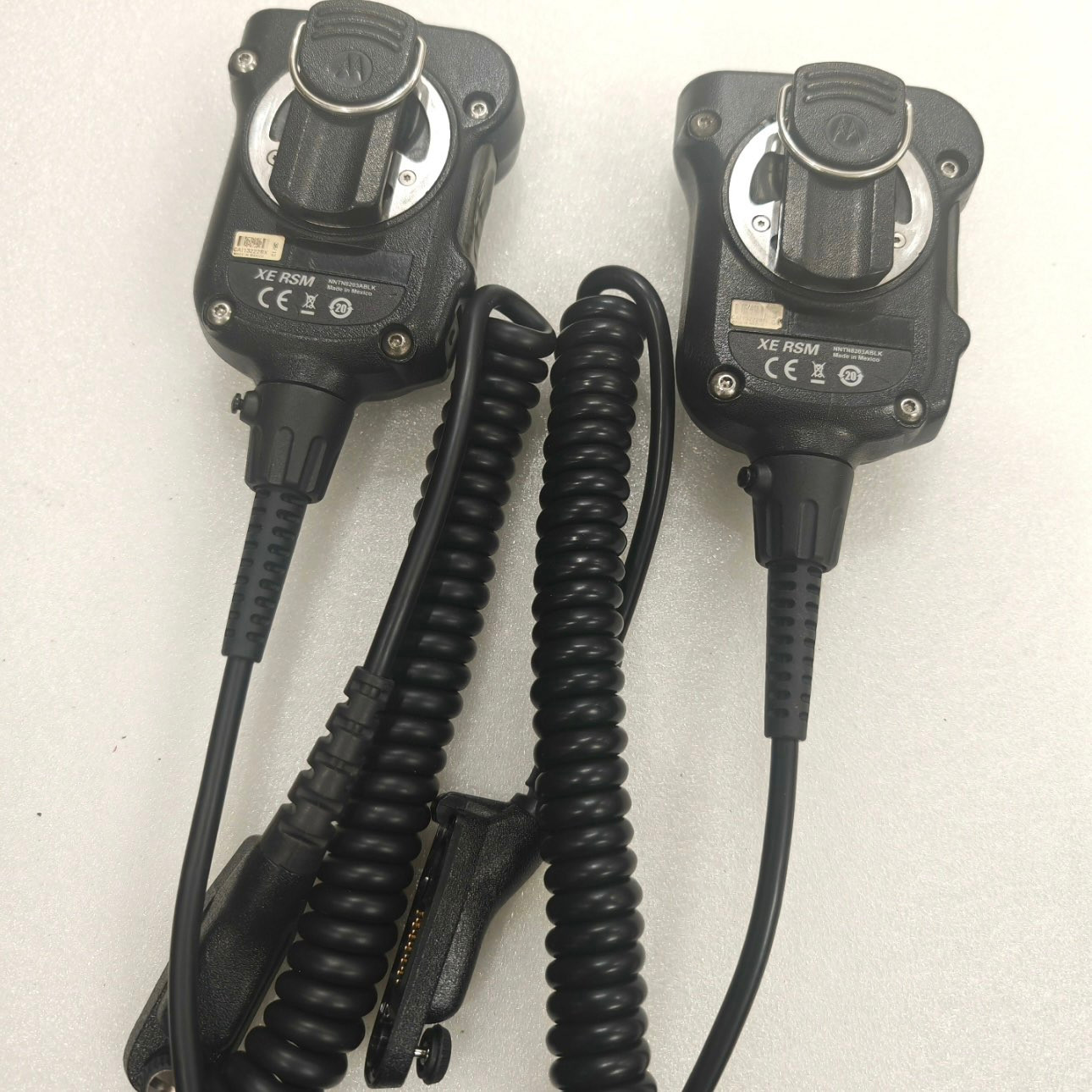 USED Motorola XE RSM Microphone Speaker black for APX Radio Series