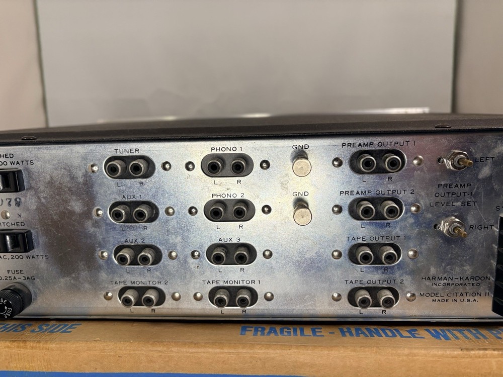 Harman Kardon Citation Eleven Preamplifier (USA)