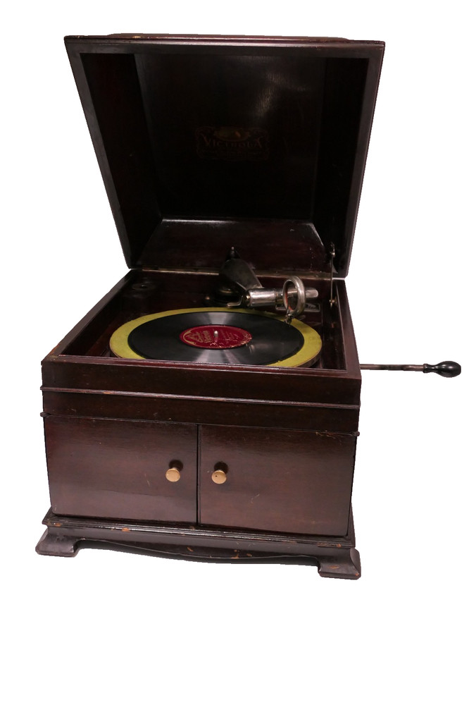 Victrola Victor Talking Machine VV-IX. Working.