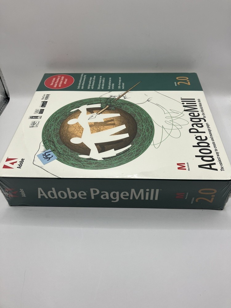 Adobe Pagemill Version 2.0 for Mac SEALED