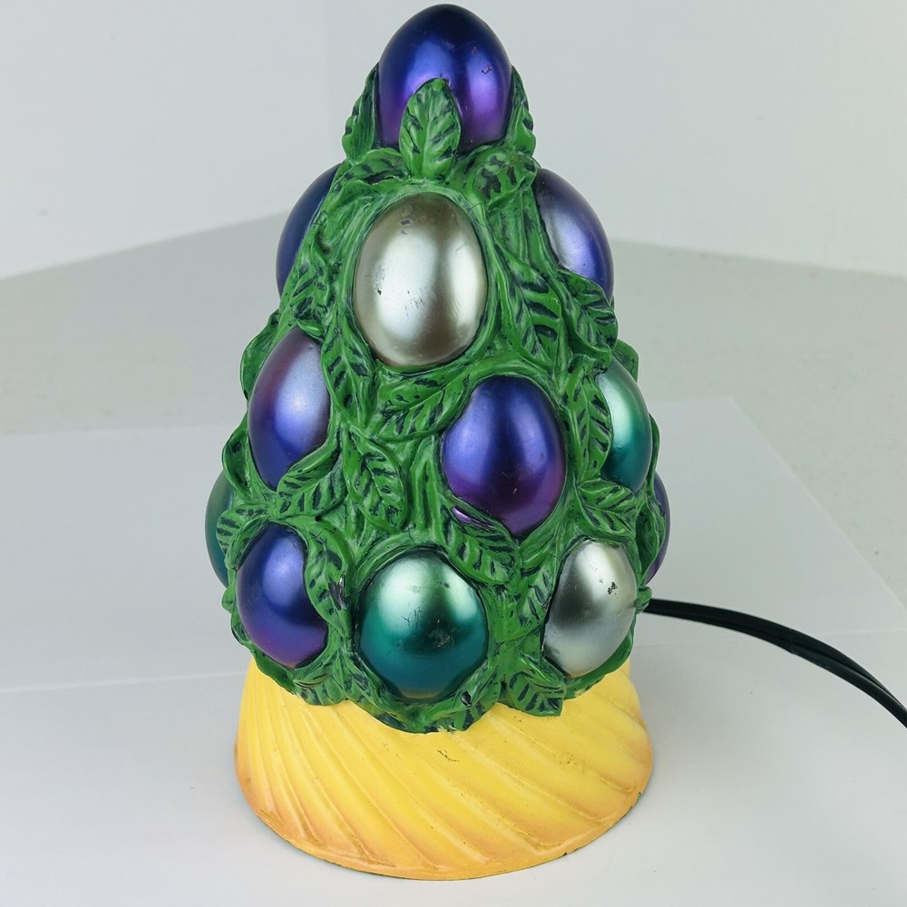 Cheyenne Easter Egg Tree Accent Lamp Opalescent Small Table nightlight