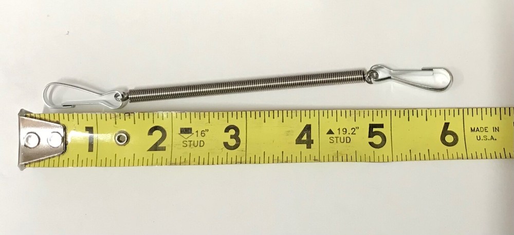 20 spring with end clips used with rabbit water bottles