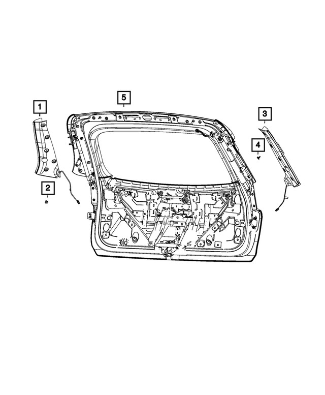 Genuine Mopar Pinch Sensor Right 68459590AC