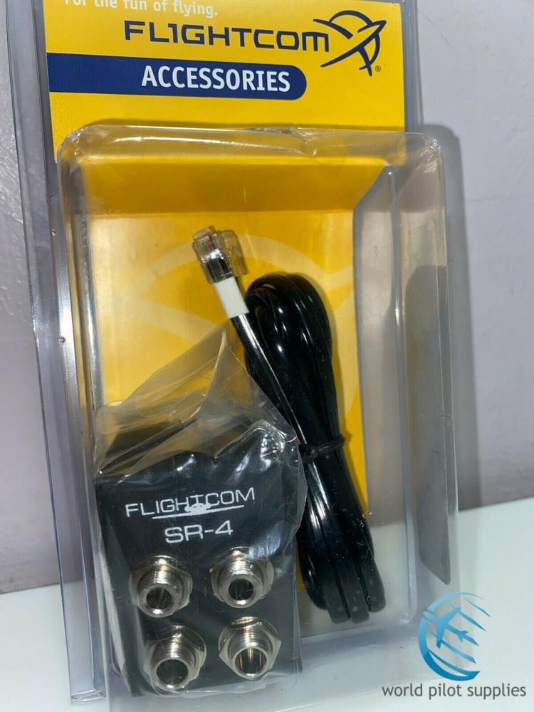 SR-4 Expansion Module for IISX Aircraft Intercom, by Flightcom