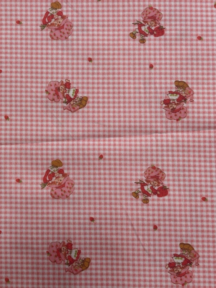 Strawberry Shortcake Fabric - 18" x 56"