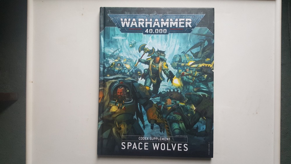 Warhammer 40k Space Wolves 9th Edition Codex Supplement Hardback Book