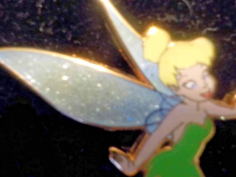 DISNEY TINKER BELL ON MIRROR PIXIE PAN L.E. 250 F 2