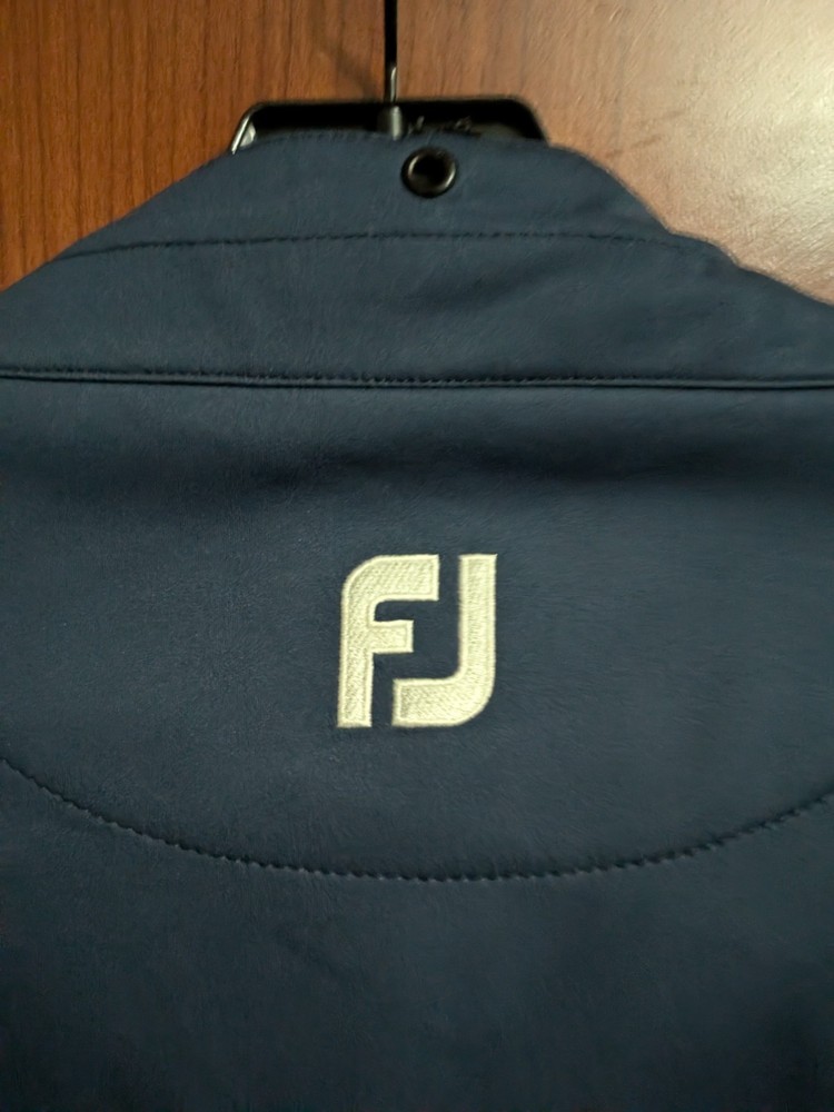 Mens Footjoy full zip jacket XL blue