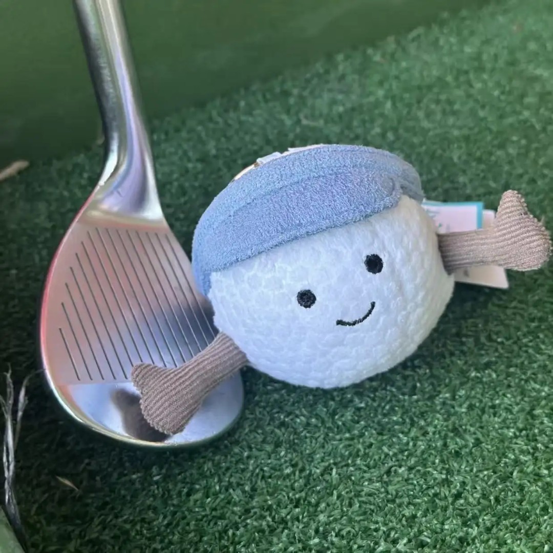 Jellycat Inspired Golf ball Charm Clip NWT Best Gift For Kids Birthday Gift