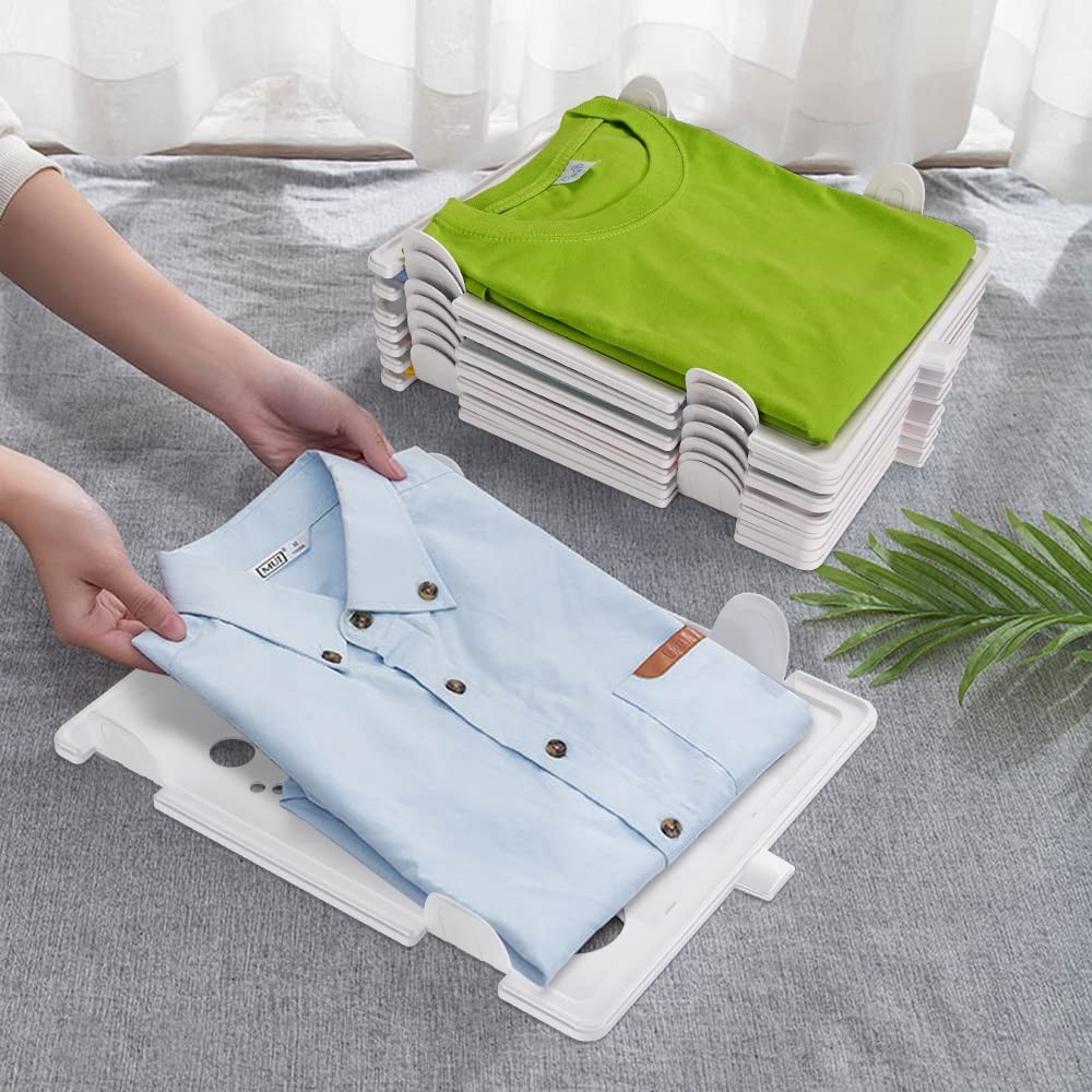 TShirt Organizer for Clothes Storage Stackable Closet Organizer with Easy Acc...