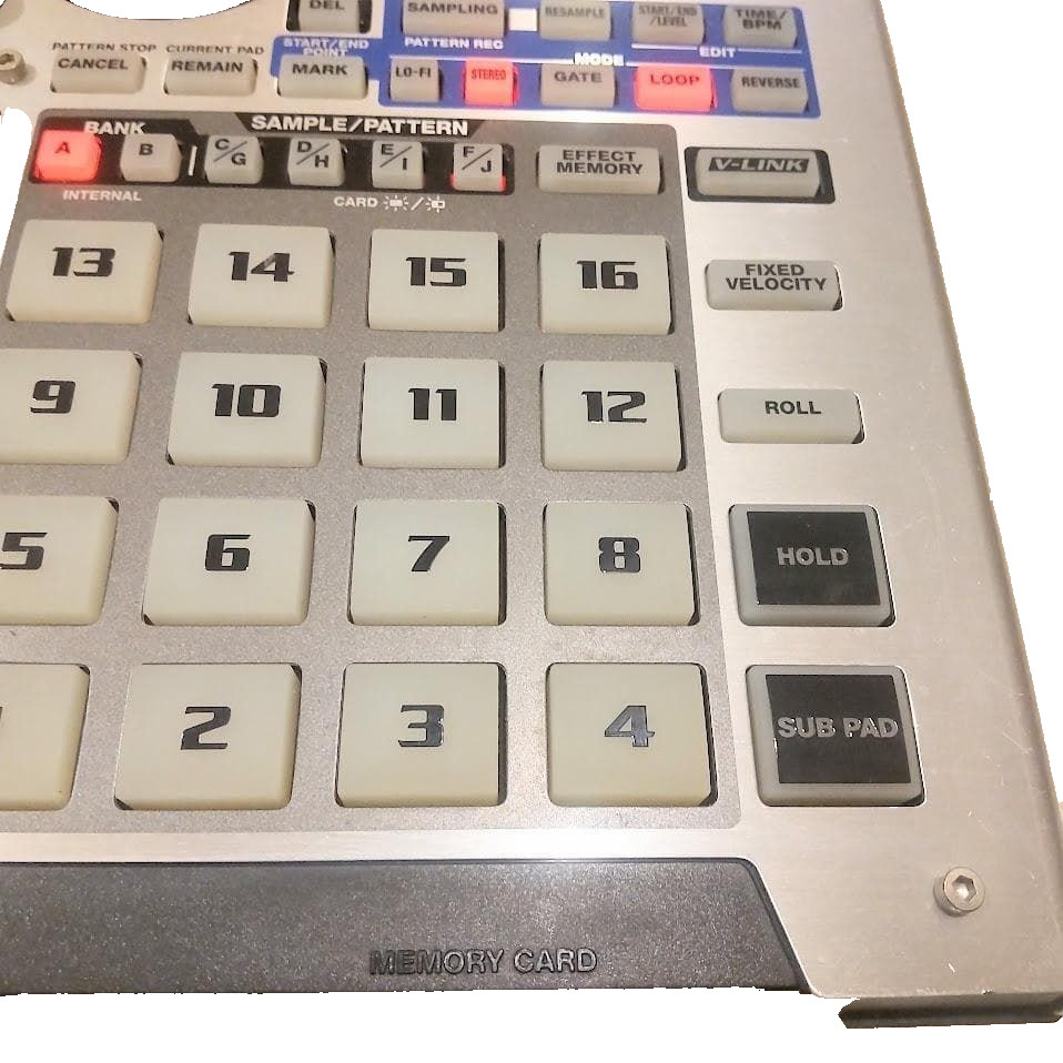 Roland SP-555, Digital DJ Turntable Creative Sampler Performance Effects, "Used"