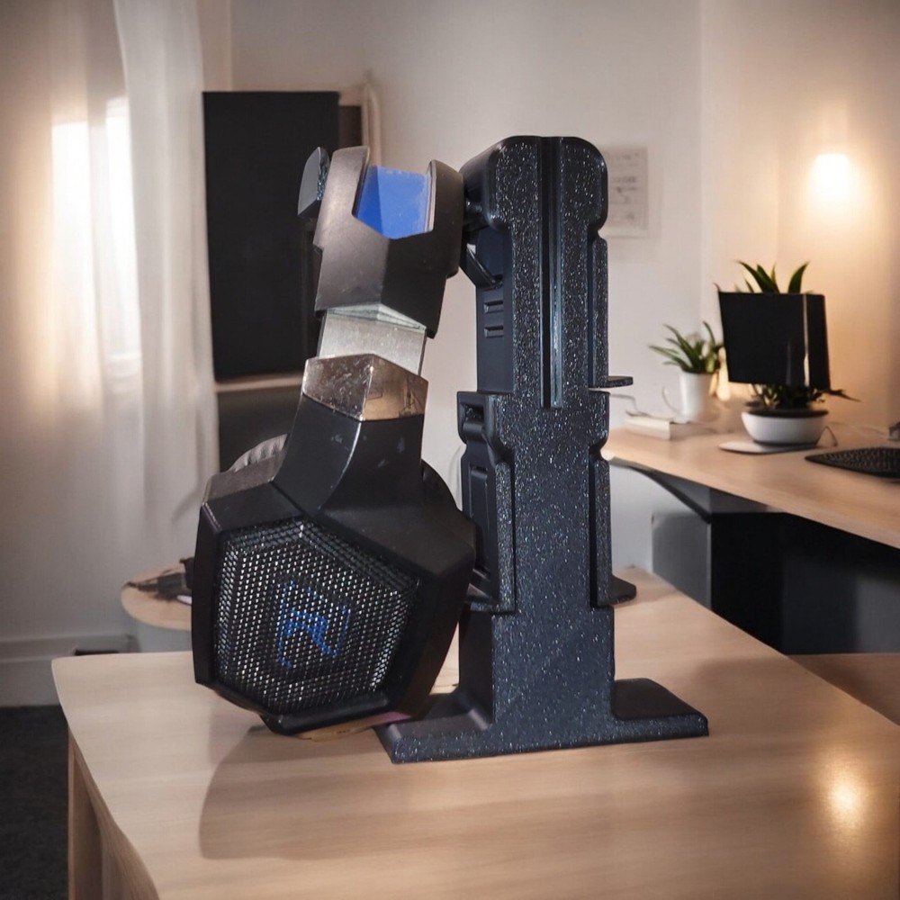 Universal Gaming Controller Tower | Controller Stand & Headphone Hanger - Cu