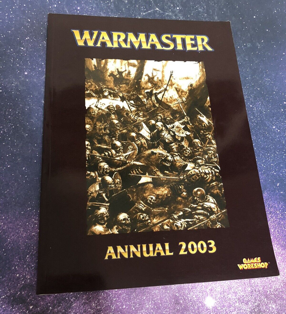 Warhammer Warmaster Annual 2003 Softcover War Master
