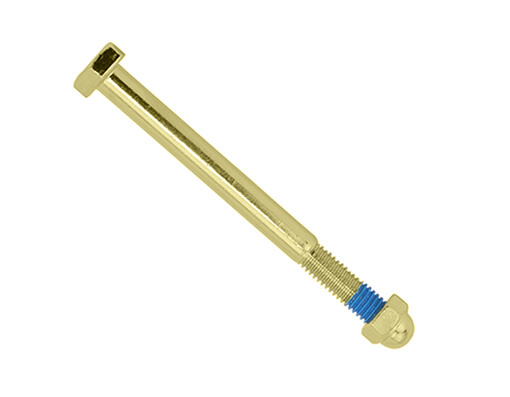 NEW! SPRING FORK CENTER BOLT/NUT GOLD.