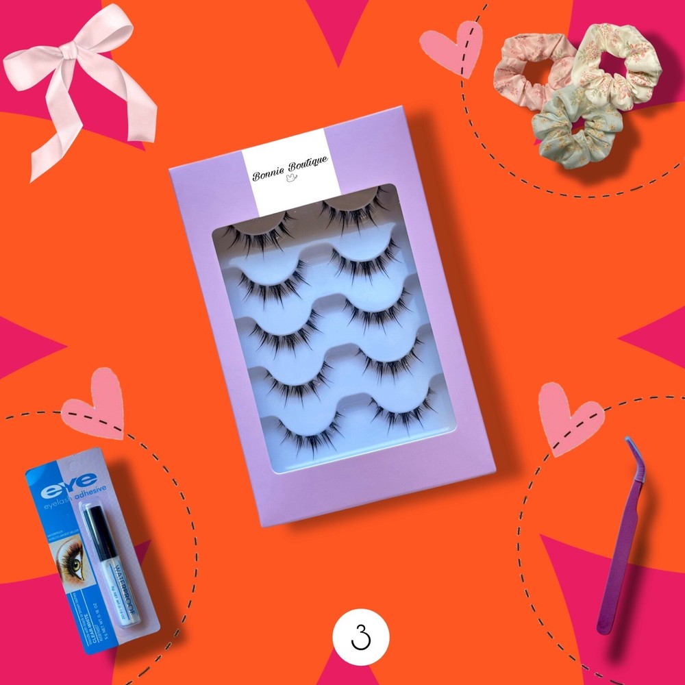 Comic Eyelashes Light Makeup False Eyelashes