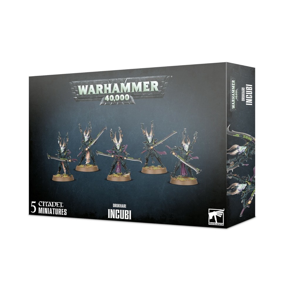 Incubi Drukhari Dark Eldar Aeldari Warhammer 40K NIB