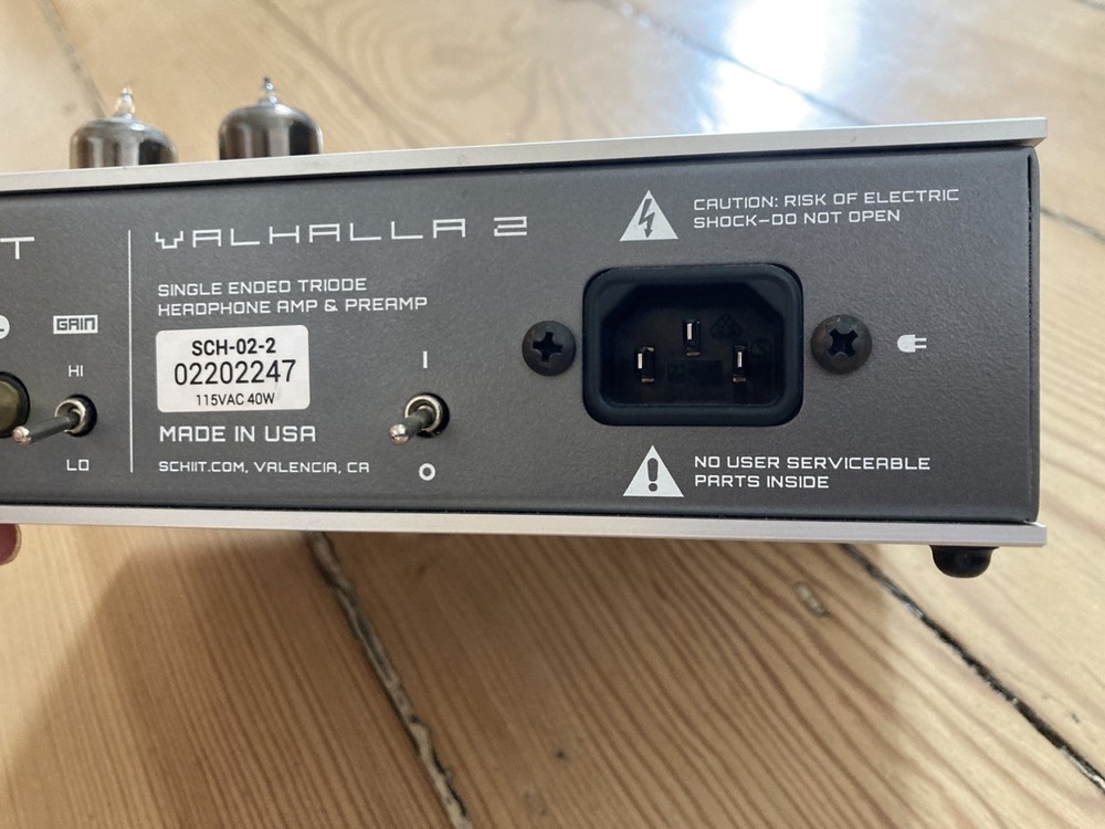 Schiit Valhalla 2 Headphone Amplifier Great Condition Pre-Owned